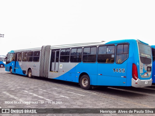 VB Transportes e Turismo 1455 na cidade de Campinas, São Paulo, Brasil, por Henrique Alves de Paula Silva. Número da foto: #9094665.