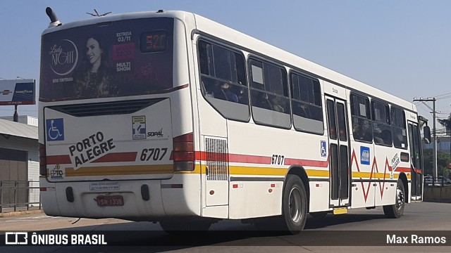 SOPAL - Sociedade de Ônibus Porto-Alegrense Ltda. 6707 na cidade de Porto Alegre, Rio Grande do Sul, Brasil, por Max Ramos. ID da foto: 9092479.