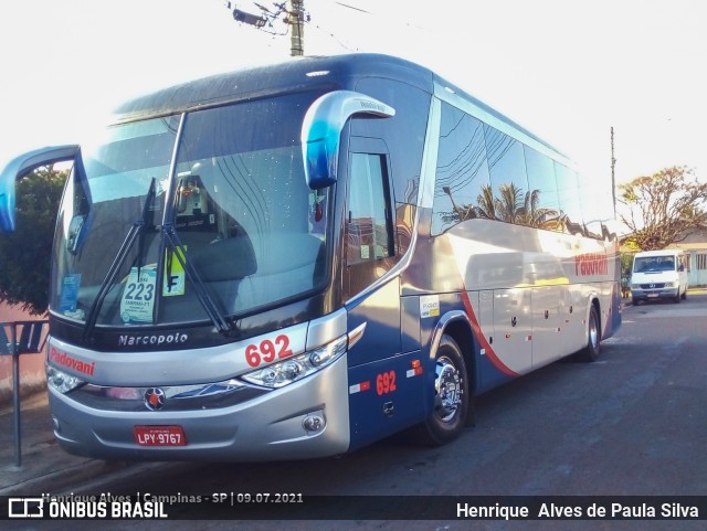 Transporte Padovani 692 na cidade de Campinas, São Paulo, Brasil, por Henrique Alves de Paula Silva. ID da foto: 9092103.