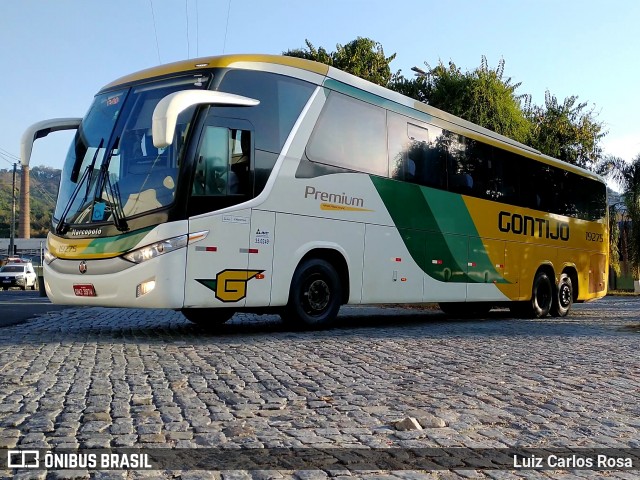 Empresa Gontijo de Transportes 19275 na cidade de Juiz de Fora, Minas Gerais, Brasil, por Luiz Carlos Rosa. Número da foto: #9091672.