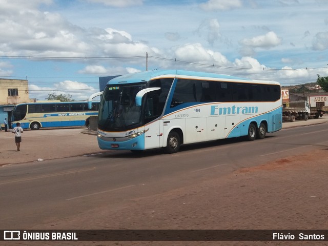 Emtram 4990 na cidade de Barra da Estiva, Bahia, Brasil, por Flávio  Santos. Número da foto: #9092061.