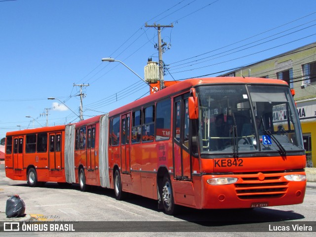 Viação Tamandaré KE842 na cidade de Curitiba, Paraná, Brasil, por Lucas Vieira. Número da foto: #9092874.