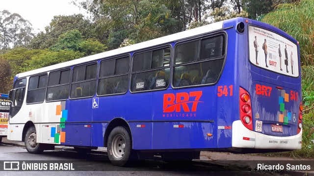 BR7 Mobilidade 541 na cidade de São Bernardo do Campo, São Paulo, Brasil, por Ricardo Santos. ID da foto: 9093503.