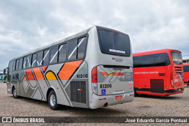 VB Transportes e Turismo 81206 na cidade de Hortolândia, São Paulo, Brasil, por José Eduardo Garcia Pontual. ID da foto: 9092955.