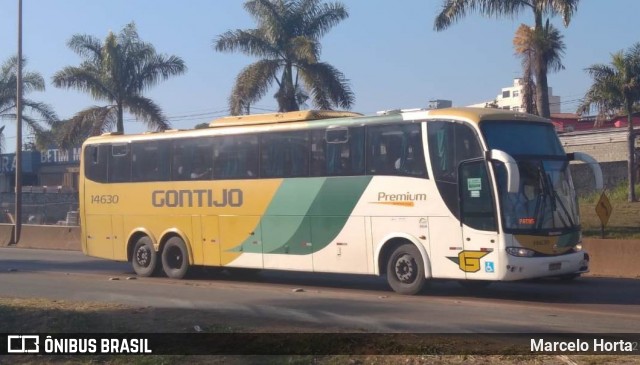 Empresa Gontijo de Transportes 14630 na cidade de Betim, Minas Gerais, Brasil, por Marcelo Horta. ID da foto: 9094135.