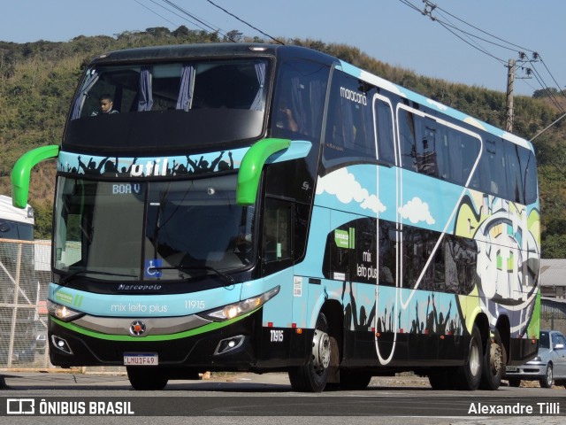 UTIL - União Transporte Interestadual de Luxo 11915 na cidade de Juiz de Fora, Minas Gerais, Brasil, por Alexandre Tilli. Número da foto: #9092437.