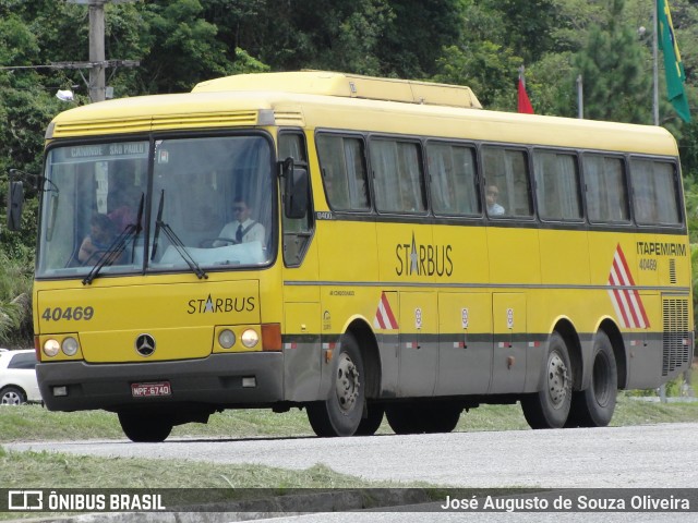 Viação Itapemirim 40469 na cidade de Barra do Piraí, Rio de Janeiro, Brasil, por José Augusto de Souza Oliveira. ID da foto: 9094122.