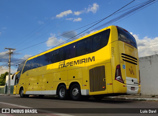 Viação Itapemirim 17023 na cidade de Sobral, Ceará, Brasil, por Luis Davi. Número da foto: #9092347.