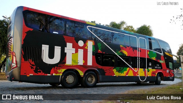 UTIL - União Transporte Interestadual de Luxo 11923 na cidade de Juiz de Fora, Minas Gerais, Brasil, por Luiz Carlos Rosa. ID da foto: 9091690.