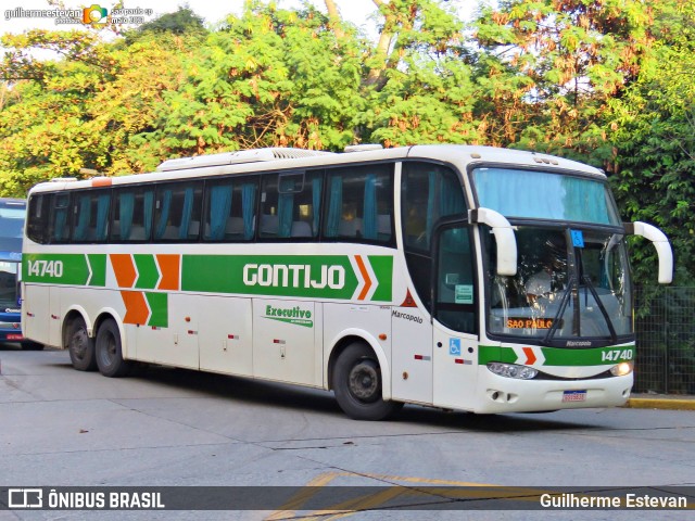 Empresa Gontijo de Transportes 14740 na cidade de São Paulo, São Paulo, Brasil, por Guilherme Estevan. ID da foto: 9042232.