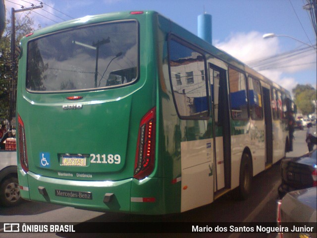 OT Trans - Ótima Salvador Transportes 21189 na cidade de Salvador, Bahia, Brasil, por Mario dos Santos Nogueira Junior. Número da foto: #9043013.
