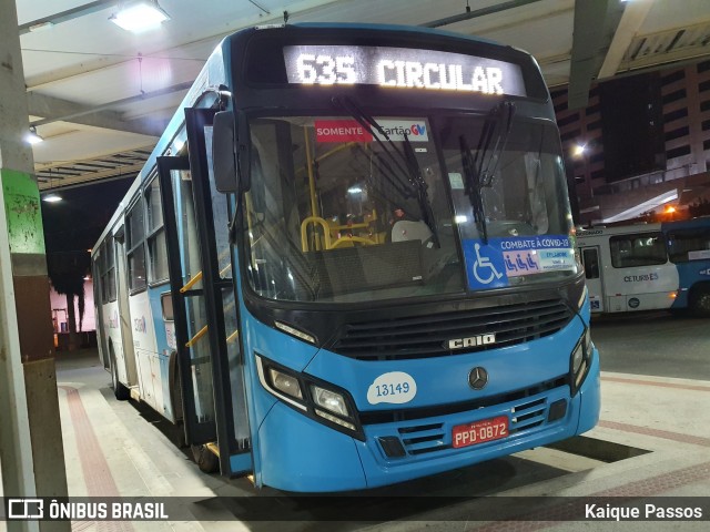 Vereda Transporte Ltda. 13149 na cidade de Vila Velha, Espírito Santo, Brasil, por Kaique Passos. Número da foto: #9042342.