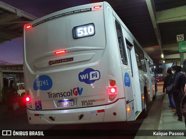Viação Praia Sol 12241 na cidade de Vila Velha, Espírito Santo, Brasil, por Kaique Passos. Número da foto: #9042364.