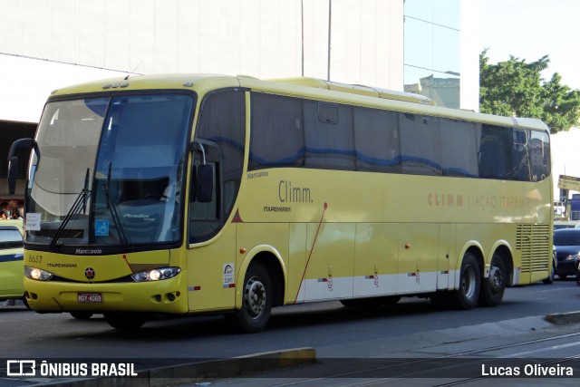 Viação Itapemirim 8657 na cidade de Rio de Janeiro, Rio de Janeiro, Brasil, por Lucas Oliveira. ID da foto: 9042446.