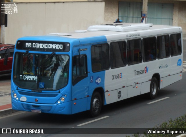 Viação Praia Sol 12241 na cidade de Vitória, Espírito Santo, Brasil, por Whitiney Siqueira. ID da foto: 9042362.