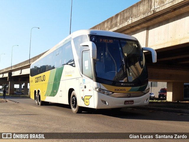 Empresa Gontijo de Transportes 19065 na cidade de Ji-Paraná, Rondônia, Brasil, por Gian Lucas  Santana Zardo. ID da foto: 9041810.