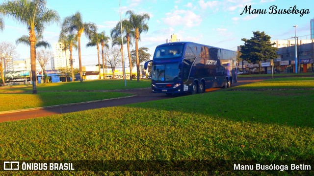 Eucatur - Empresa União Cascavel de Transportes e Turismo 5535 na cidade de Toledo, Paraná, Brasil, por Manu Busóloga Betim. Número da foto: #9041971.