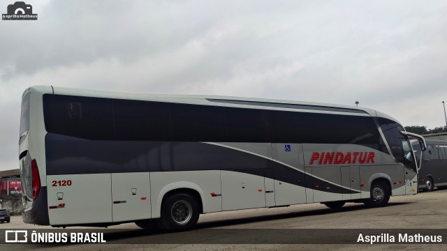 Pindatur Transporte e Turismo 2120 na cidade de São Paulo, São Paulo, Brasil, por Asprilla Matheus. Número da foto: #9043905.