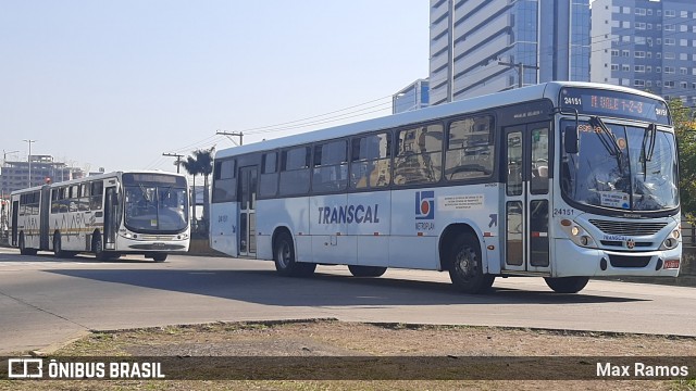 Transcal Sul Transportes Coletivos 24151 na cidade de Porto Alegre, Rio Grande do Sul, Brasil, por Max Ramos. ID da foto: 9095547.