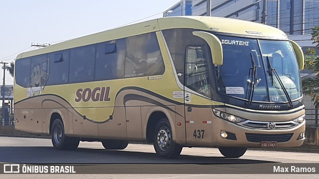 SOGIL - Sociedade de Ônibus Gigante Ltda. 437 na cidade de Porto Alegre, Rio Grande do Sul, Brasil, por Max Ramos. Número da foto: #9095554.