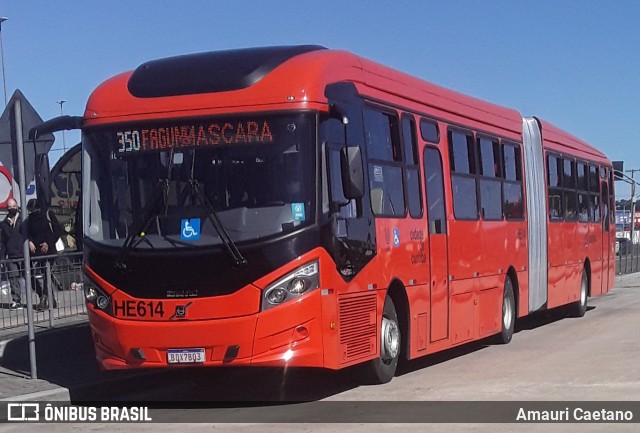 Auto Viação Redentor HE614 na cidade de Curitiba, Paraná, Brasil, por Amauri Caetano. Número da foto: #9096607.
