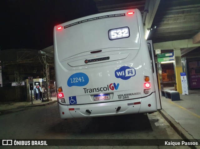 Viação Praia Sol 12241 na cidade de Vila Velha, Espírito Santo, Brasil, por Kaique Passos. ID da foto: 9095564.