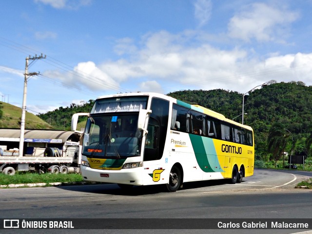 Empresa Gontijo de Transportes 12795 na cidade de Viana, Espírito Santo, Brasil, por Carlos Gabriel  Malacarne. ID da foto: 9097690.