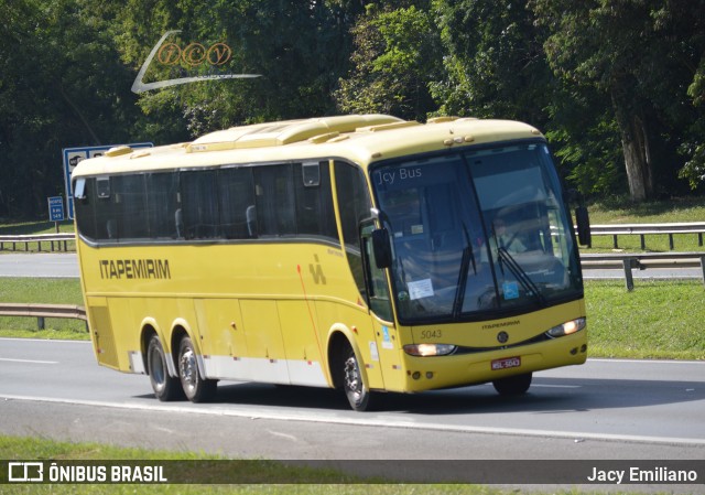 Viação Itapemirim 5043 na cidade de Limeira, São Paulo, Brasil, por Jacy Emiliano. ID da foto: 9098494.