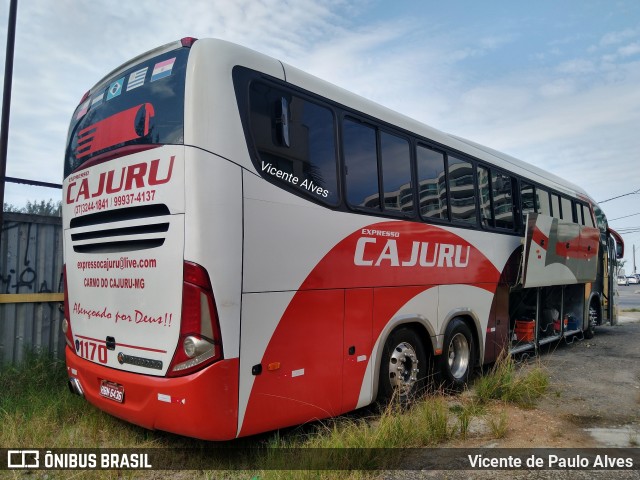 Expresso Cajuru 1170 na cidade de Rio de Janeiro, Rio de Janeiro, Brasil, por Vicente de Paulo Alves. ID da foto: 9098053.