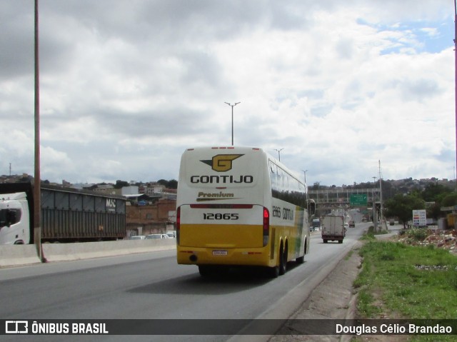 Empresa Gontijo de Transportes 12865 na cidade de Belo Horizonte, Minas Gerais, Brasil, por Douglas Célio Brandao. ID da foto: 9099982.