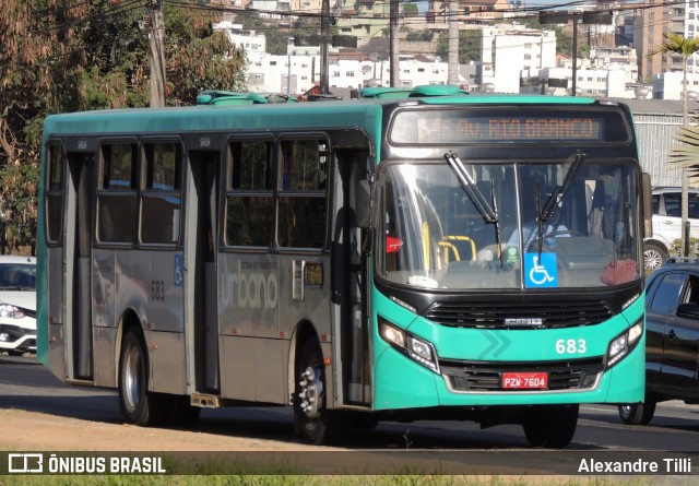 TUSMIL - Transporte Urbano São Miguel 683 na cidade de Juiz de Fora, Minas Gerais, Brasil, por Alexandre Tilli. Número da foto: #9098807.