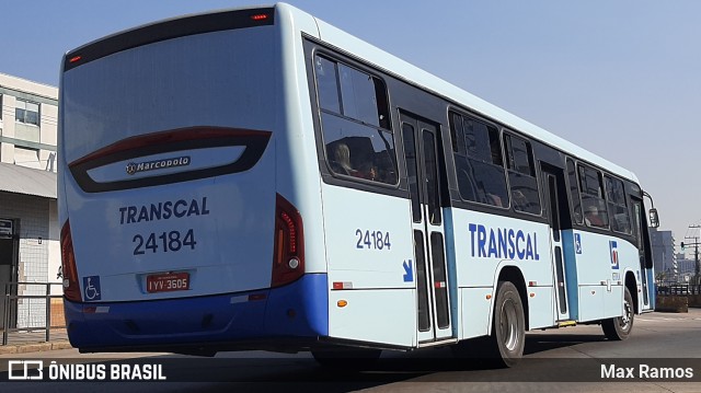 Transcal Sul Transportes Coletivos 24184 na cidade de Porto Alegre, Rio Grande do Sul, Brasil, por Max Ramos. Número da foto: #9097995.