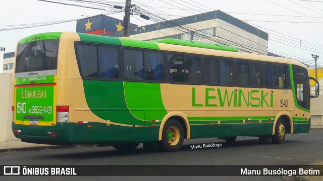 Lewitur - Lewinski Turismo 1540 na cidade de Guarapuava, Paraná, Brasil, por Manu Busóloga Betim. ID da foto: 9103159.