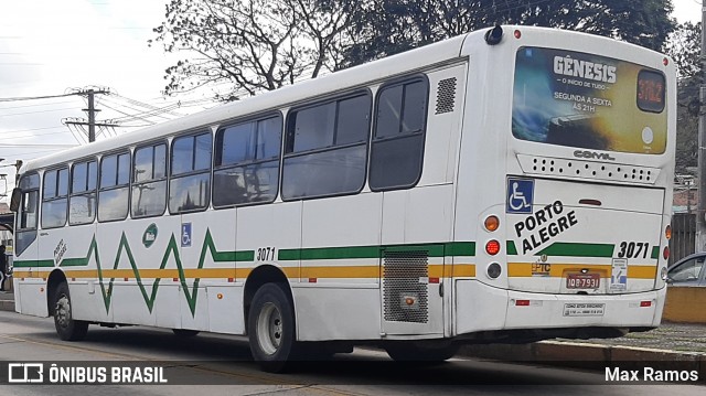 Sudeste Transportes Coletivos 3071 na cidade de Porto Alegre, Rio Grande do Sul, Brasil, por Max Ramos. ID da foto: 9100718.