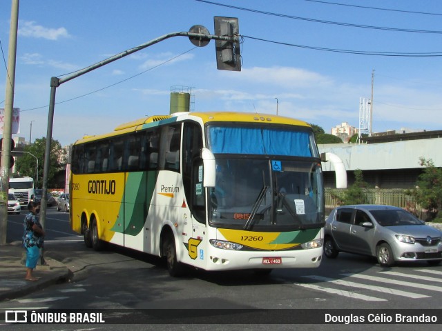 Empresa Gontijo de Transportes 17260 na cidade de Belo Horizonte, Minas Gerais, Brasil, por Douglas Célio Brandao. ID da foto: 9102871.