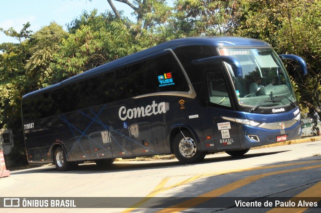 Viação Cometa 719587 na cidade de São Paulo, São Paulo, Brasil, por Vicente de Paulo Alves. Número da foto: #9100963.