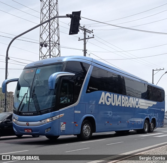 Viação Águia Branca 27400 na cidade de Vitória, Espírito Santo, Brasil, por Sergio Corrêa. Número da foto: #9100968.
