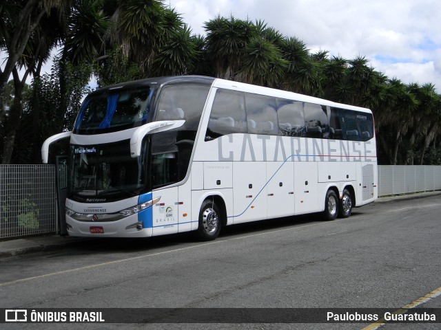 Auto Viação Catarinense 3375 na cidade de Curitiba, Paraná, Brasil, por Paulobuss  Guaratuba. ID da foto: 9102973.