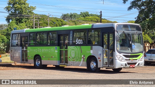 Viação Garcia 7569 na cidade de Marialva, Paraná, Brasil, por Elvio Antunes. Número da foto: #9103726.