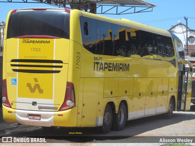 Viação Itapemirim 17023 na cidade de Fortaleza, Ceará, Brasil, por Alisson Wesley. Número da foto: #9105328.