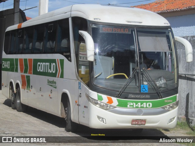 Empresa Gontijo de Transportes 21440 na cidade de Fortaleza, Ceará, Brasil, por Alisson Wesley. ID da foto: 9105167.