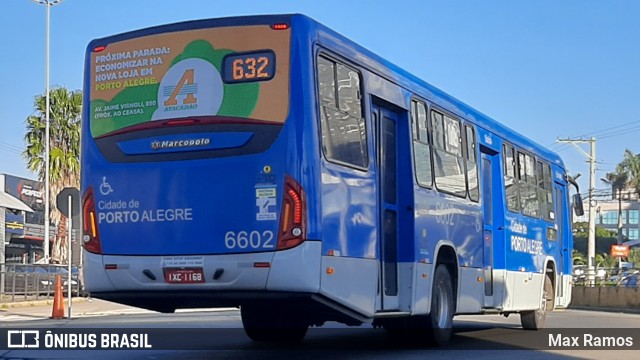 SOPAL - Sociedade de Ônibus Porto-Alegrense Ltda. 6602 na cidade de Porto Alegre, Rio Grande do Sul, Brasil, por Max Ramos. Número da foto: #9104308.