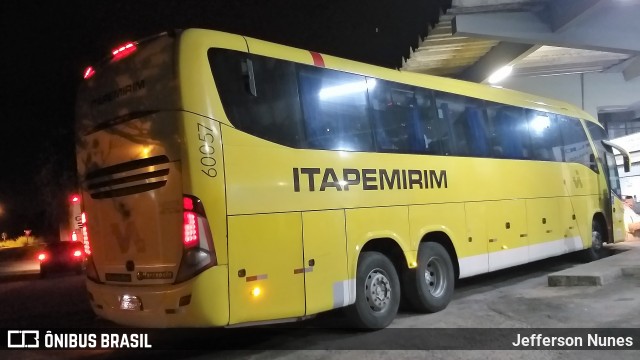 Viação Itapemirim 60057 na cidade de Estância, Sergipe, Brasil, por Jefferson Nunes. Número da foto: #9105191.