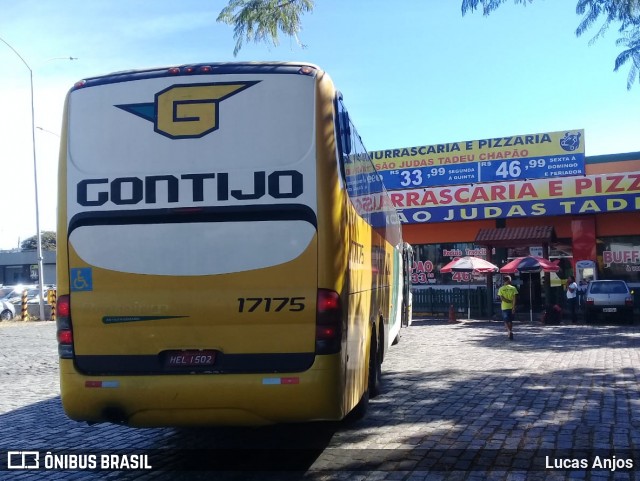 Empresa Gontijo de Transportes 17175 na cidade de São José dos Campos, São Paulo, Brasil, por Lucas Anjos. ID da foto: 9104175.