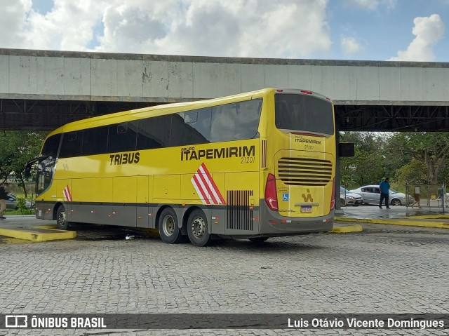 Viação Itapemirim 21201 na cidade de Campos dos Goytacazes, Rio de Janeiro, Brasil, por Luis Otávio Vicente Domingues. ID da foto: 9105578.