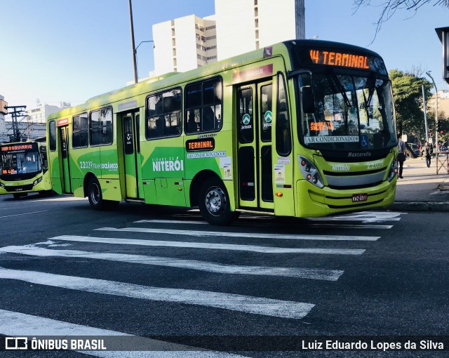 Santo Antônio Transportes Niterói 2.2.039 na cidade de Niterói, Rio de Janeiro, Brasil, por Luiz Eduardo Lopes da Silva. ID da foto: 9104986.