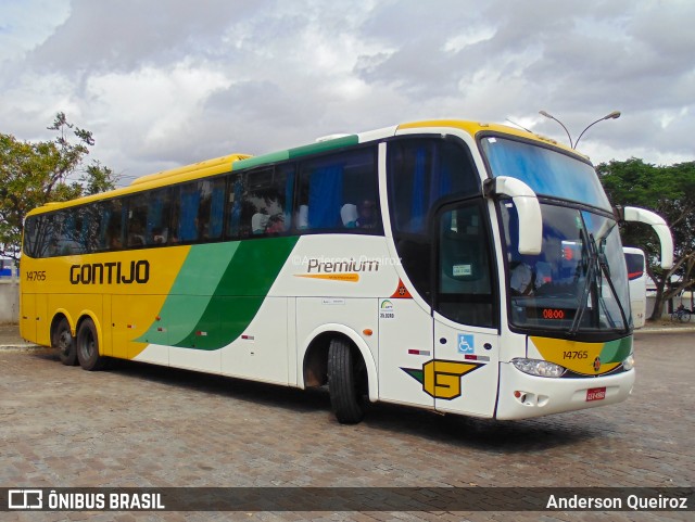 Empresa Gontijo de Transportes 14765 na cidade de Vitória da Conquista, Bahia, Brasil, por Anderson Queiroz. ID da foto: 9105367.