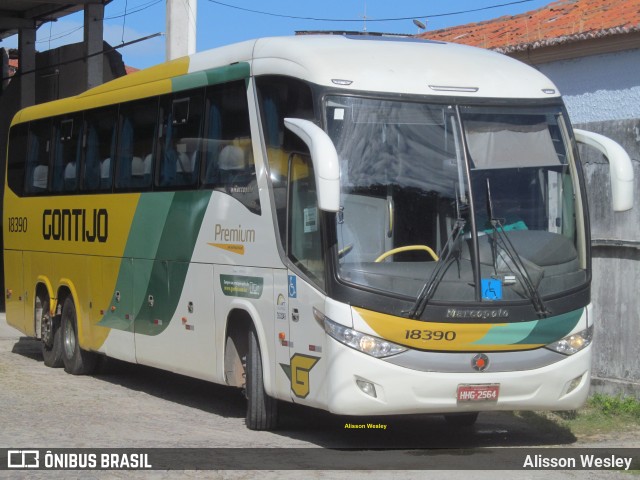 Empresa Gontijo de Transportes 18390 na cidade de Fortaleza, Ceará, Brasil, por Alisson Wesley. ID da foto: 9105295.