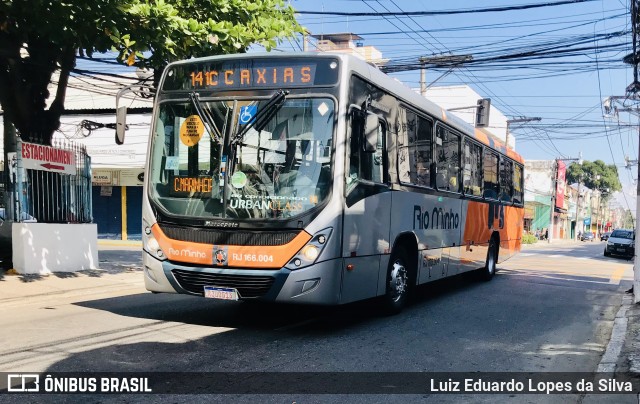 Transturismo Rio Minho RJ 166.004 na cidade de Niterói, Rio de Janeiro, Brasil, por Luiz Eduardo Lopes da Silva. Número da foto: #9104934.