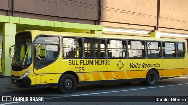 Viação Sul Fluminense 1129 na cidade de Volta Redonda, Rio de Janeiro, Brasil, por Danilo  Ribeiro. Número da foto: #9103792.